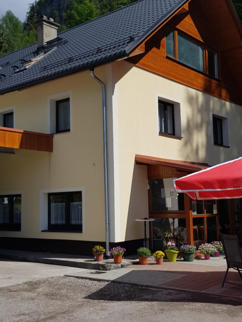 Seeblick Krippenstein Obertraun Buitenkant foto